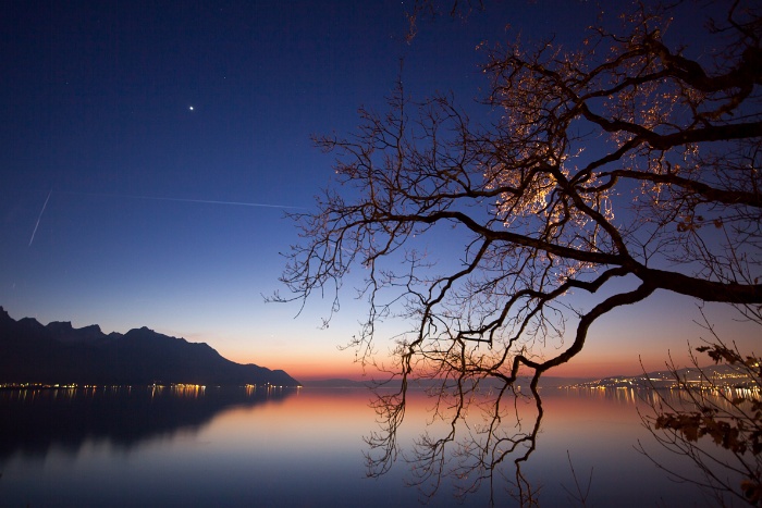 Coucher soleil Montreux - 034